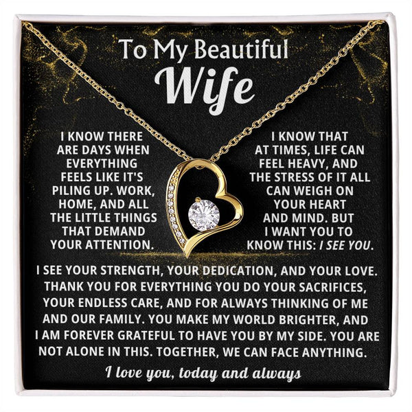 To My Beautiful Wife - Together, we can face anything