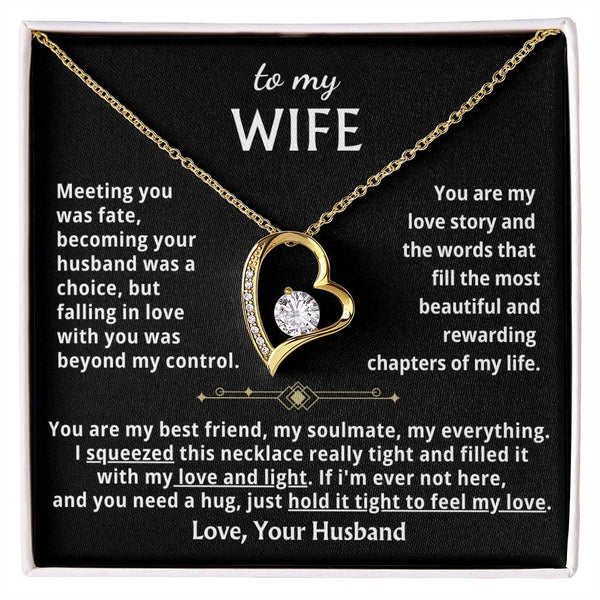 [Few left only] To My Wife - When You Need A Hug , Hold This Close To Feel My Love