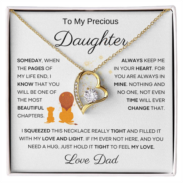 To My Precious Daughter From Dad - The Most Beautiful Chapters - Lion White