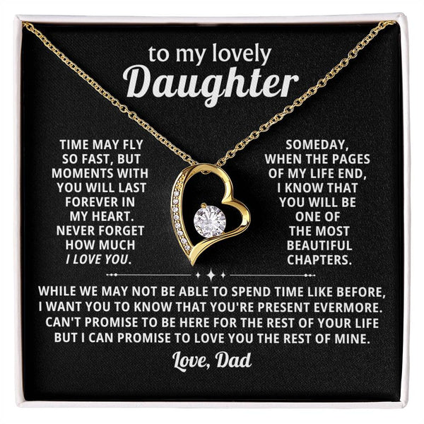 TO MY LOVELY DAUGHTER,  you're present evermore