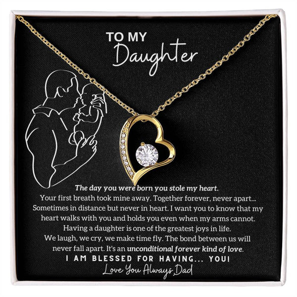 [ Few left only ] To My Daughter - The day you were born you stole my heart