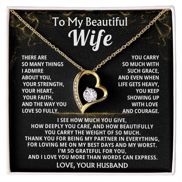 To My Beautiful Wife, you keep showing up with love and courage ( Almost Gone )