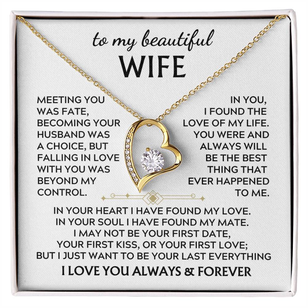 TO MY BEAUTIFUL WIFE - I Just Want To Be Your Last Everything (Almost Gone)