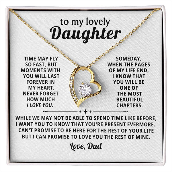TO MY LOVELY DAUGHTER,  you're present evermore [Only a few left]
