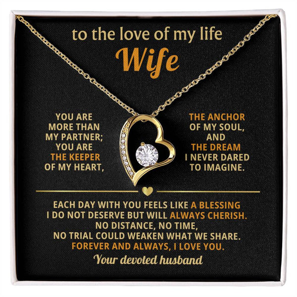 To the love of my life - Wife,  you are the keeper of my heart ( Almost Gone )