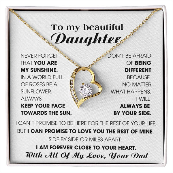 [ Only A Few Left ] To My Beautiful Daughter, YOU ARE MY SUNSHINE