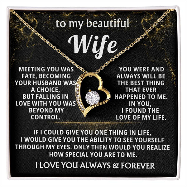 To My Beautiful Wife - I Love You Forever
