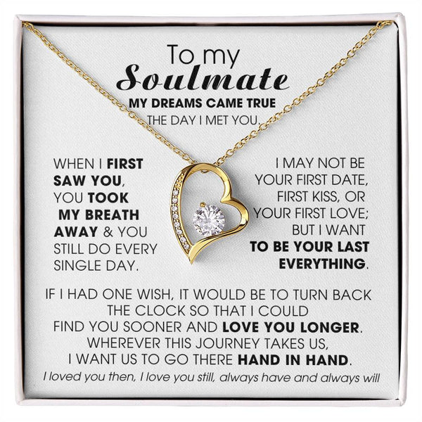 [Few left only] To My Soulmate, My dreams came true the day I met you