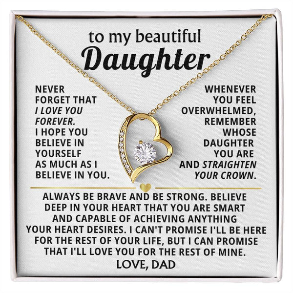 TO MY DEAREST DAUGHTER - You are smart and capable of achieving anything