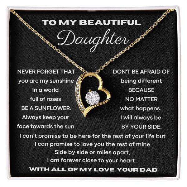 To My Beautiful Daughter, YOU ARE MY SUNSHINE