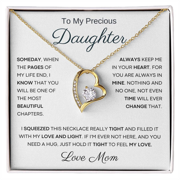 To My Precious Daughter From Mom - The Most Beautiful Chapters