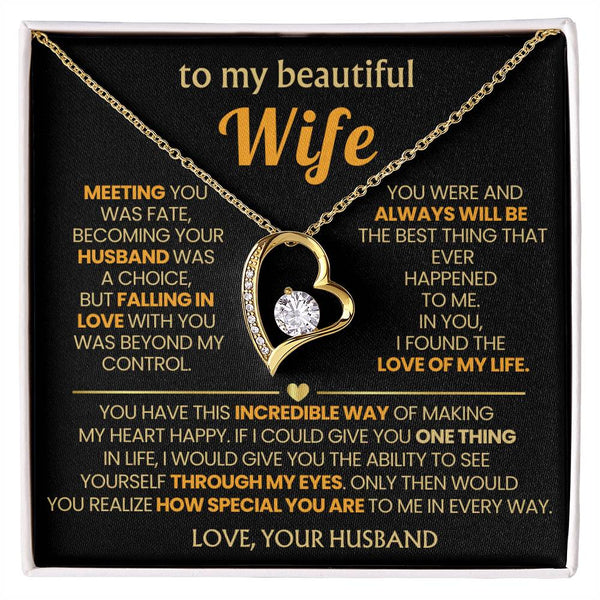 [ Forever Love ] TO MY BEAUTIFUL WIFE - You have this incredible way of making my heart happy