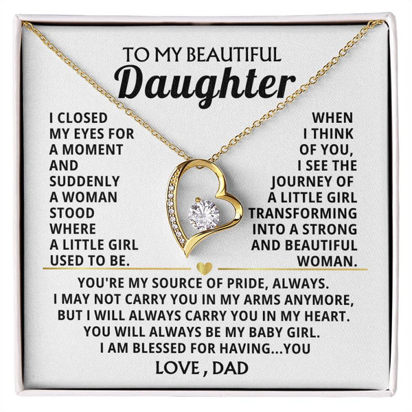 TO MY BEAUTIFUL DAUGHTER - Strong and beautiful woman