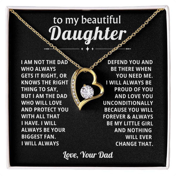 To my beautiful Daughter - I will always be proud of you