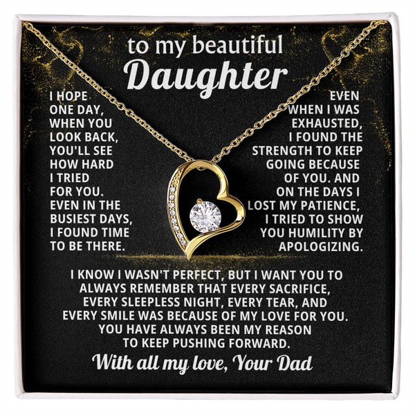 TO MY BEAUTIFUL DAUGHTER, I tried to show you humility by apologizing ( Almost Gone )
