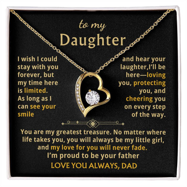 (Few Left Only) To my Daughter, my love for you will never fade