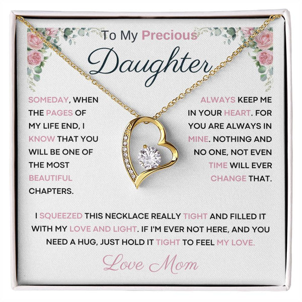 [Only a few left] To My Precious Daughter From Mom - You Will Be One Of The Most Beautiful Chapters