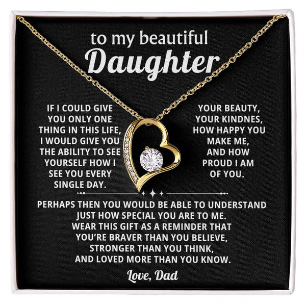 To My beautiful Daughter, how special you are to me