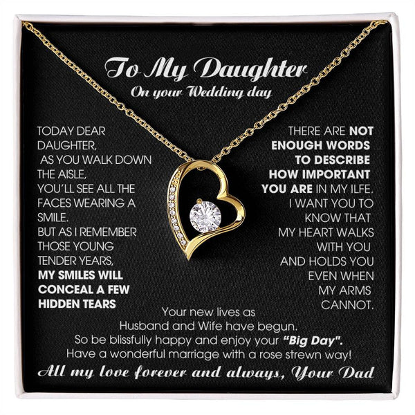 [Almost Sold Out] To My Daughter on Wedding Day - Be blissfully happy and enjoy your “Big Day"