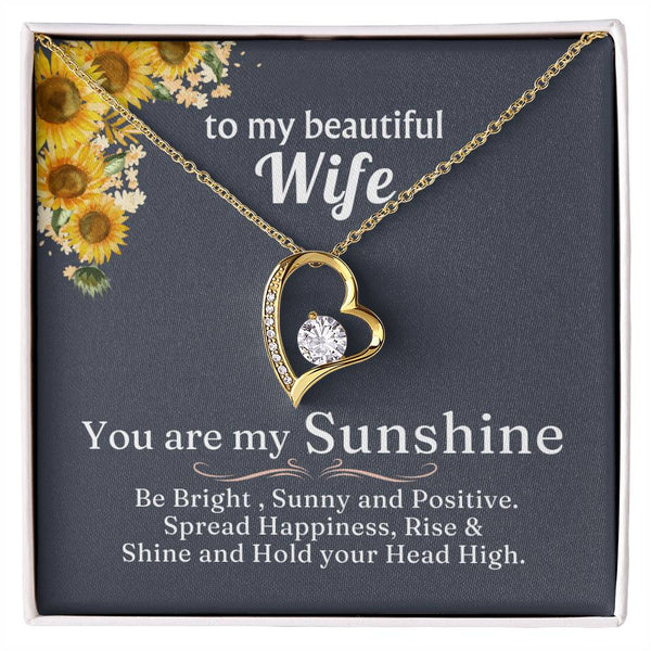 TO MY BEAUTIFUL WIFE - You are my Sunshine
