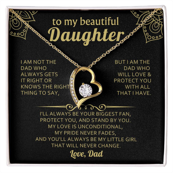 TO MY BEAUTIFUL DAUGHTER - My love isunconditional, my pride never fades
