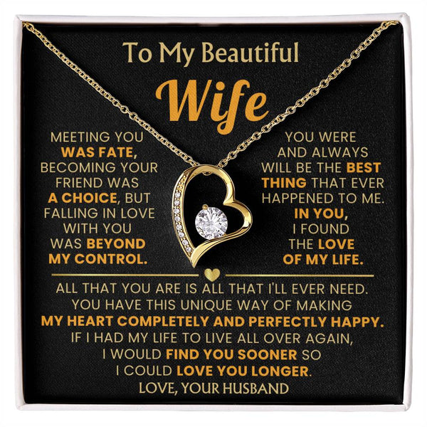 (Almost Gone) TO MY BEAUTIFUL WIFE - My heart completely and perfectly happy