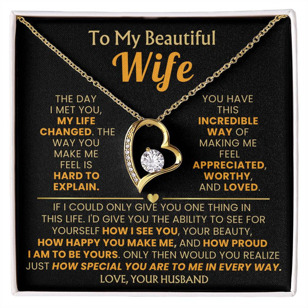 [Almost Sold Out] TO MY BEAUTIFUL WIFE - The day I met you, my life changed