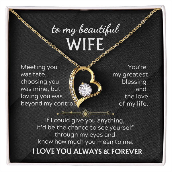 TO MY BEAUTIFUL WIFE - my greatest blessing and the love of my life