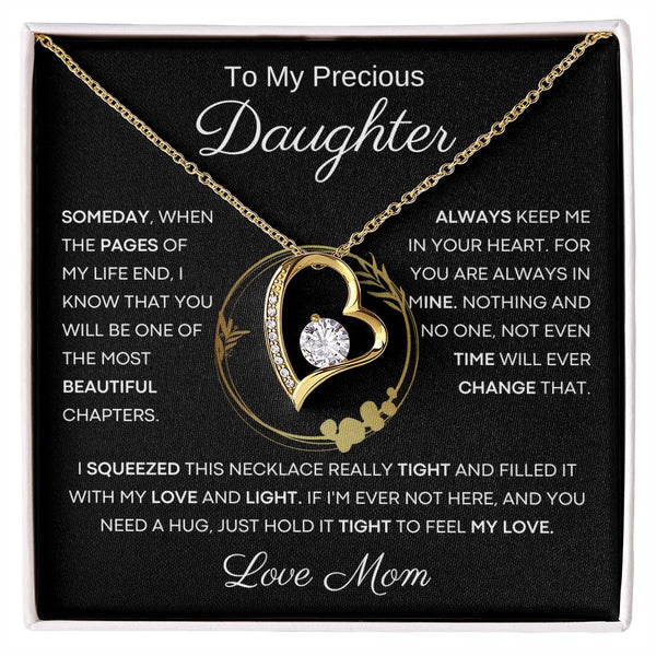 [Only a few left] To My Precious Daughter From Mom - The Most Beautiful Chapters - Forever Love