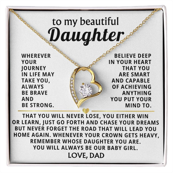 TO MY BEAUTIFUL DAUGHTER - Believe deep in your heart