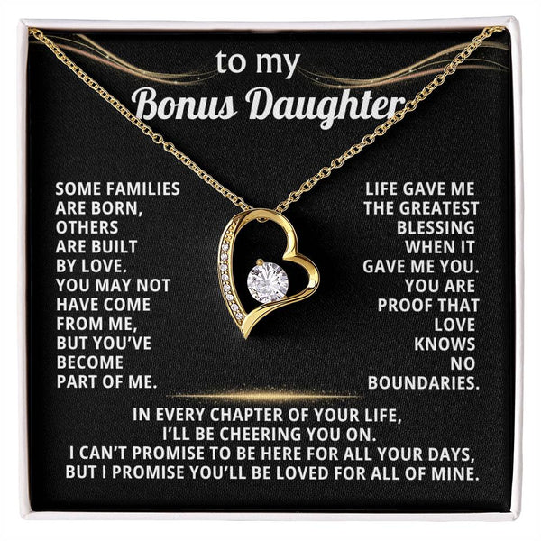To My Bonus Daughter, You’ve become part of me
