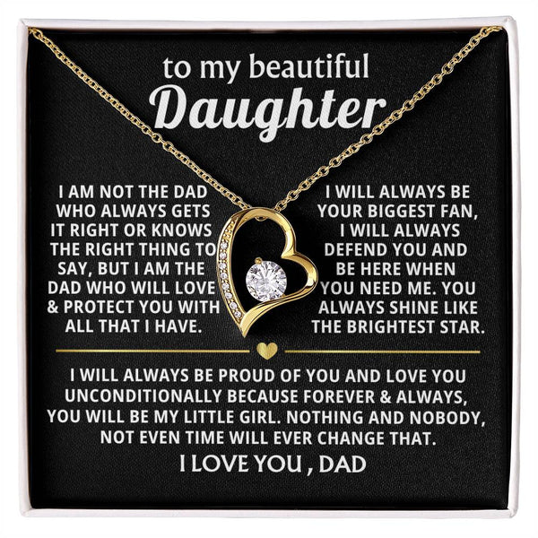 To My Daughter - Love Dad - Biggest Fan