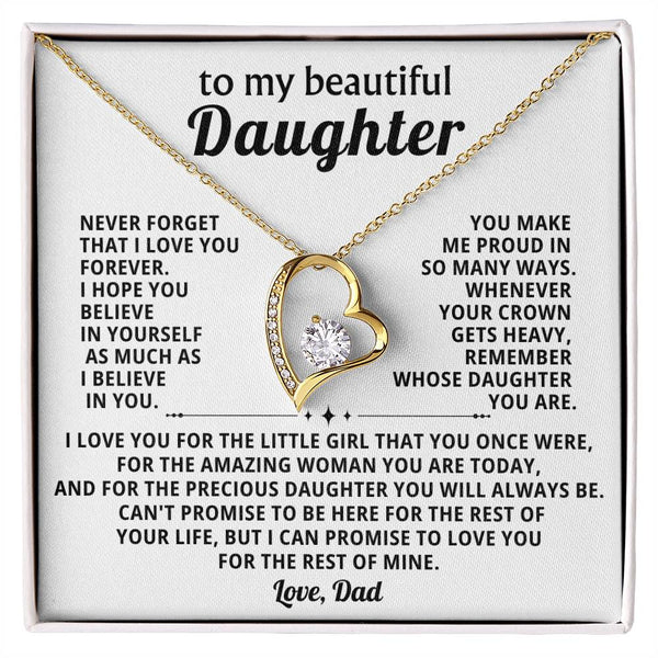 To My beautiful Daughter - THE PRECIOUS DAUGHTER YOU WILL ALWAYS BE (Almost Gone)