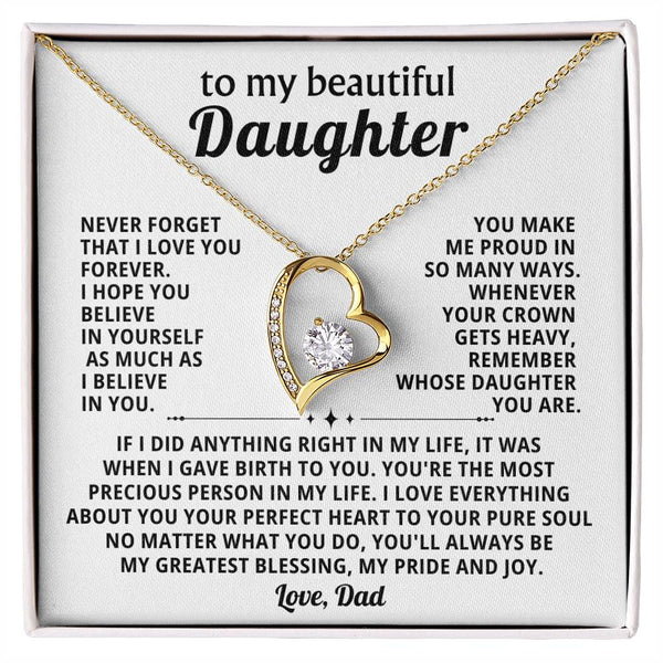 To My beautiful Daughter - My greatest blessing, my pride and joy (Almost Gone)