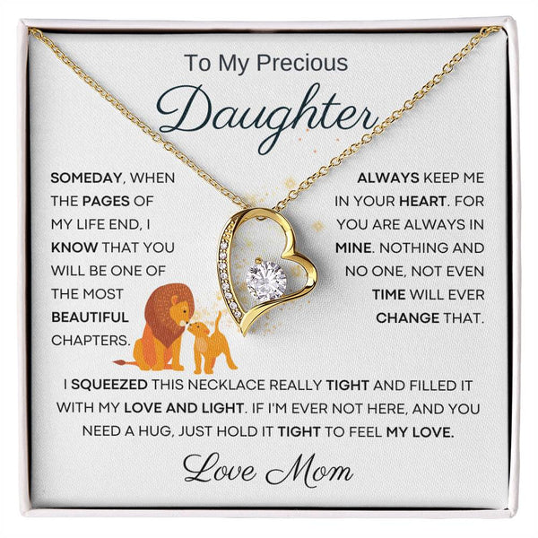 [ Few left only ] To My Precious Daughter From Mom - The Most Beautiful Chapters - Lion White