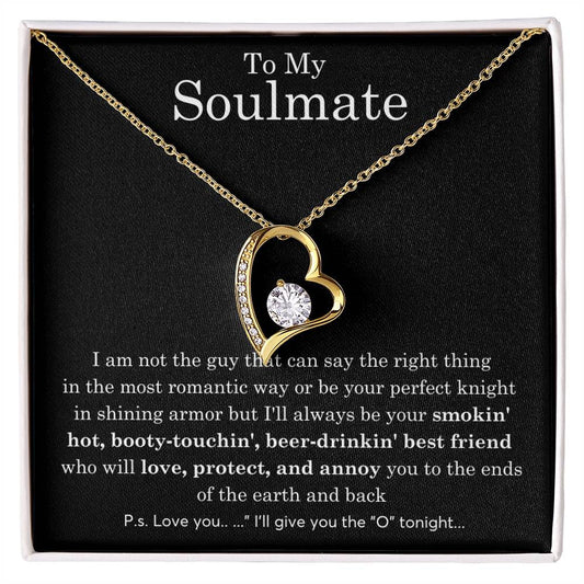 To My Soulmate, Gift For Soulmate , Gift For Wife, Wife Birthday Gift, Anniversary Gift , Top Gift For Wife , Forever Love , Funny quote