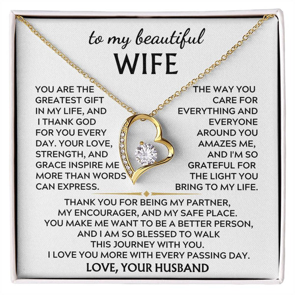To My Beautiful Wife - I am so blessed to walk this journey with you  (Almost Gone)