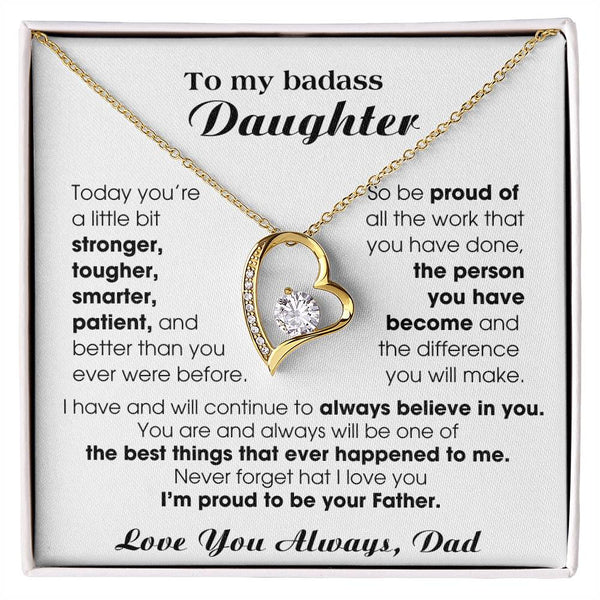 [Almost Sold Out] To My Badass Daughter, I'm proud to be your Father