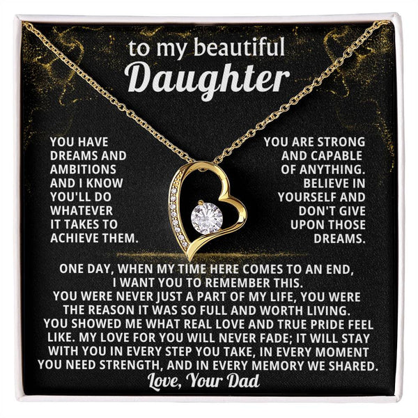 TO MY BEAUTIFUL DAUGHTER, You are strong and capable of anything