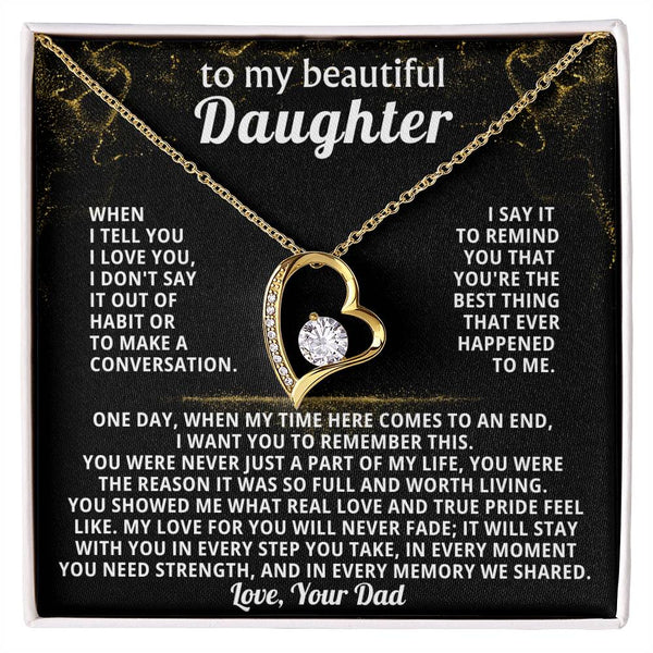 TO MY BEAUTIFUL DAUGHTER, You showed me what real love and true pride feel like