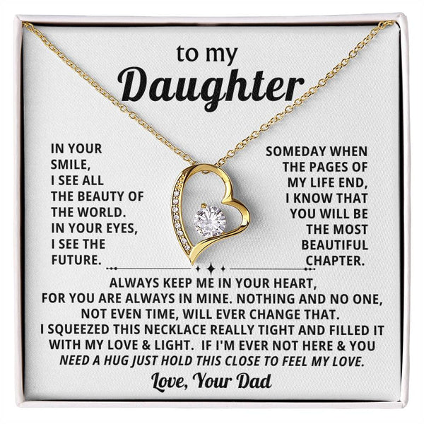 (Almost Gone) To My Daughter, I see all the beauty of the world
