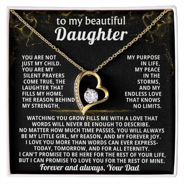 TO MY BEAUTIFUL DAUGHTER, You are my silent prayers come true