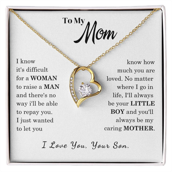[Almost Sold Out] To My Mom - I Love You Mother - Necklace