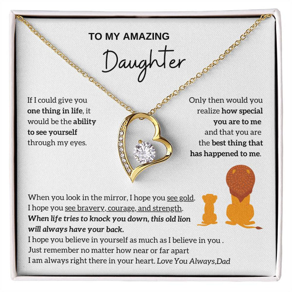 To my amazing daughter - You are the best thing that has happened to me