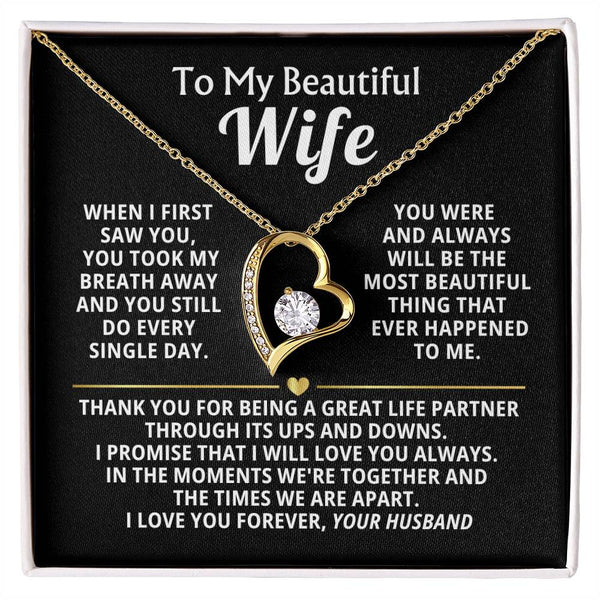 (Almost Gone) TO MY BEAUTIFUL WIFE - A great life partner through its ups and downs