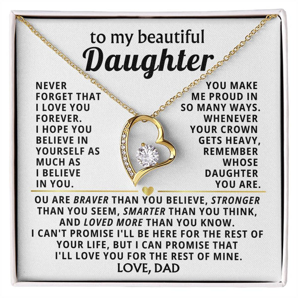 TO MY BEAUTIFUL DAUGHTER - You are braver than you believe