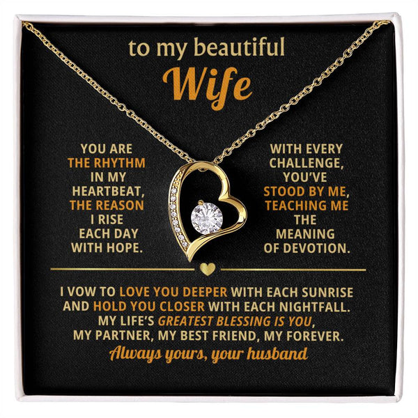 To my beautiful Wife, You are the rhythm in my heartbeat ( Almost Gone )
