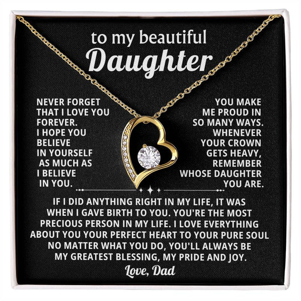 To My beautiful Daughter - My greatest blessing, my pride and joy