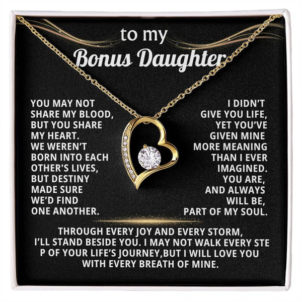 To My Bonus Daughter, Destiny made sure we’d find one another