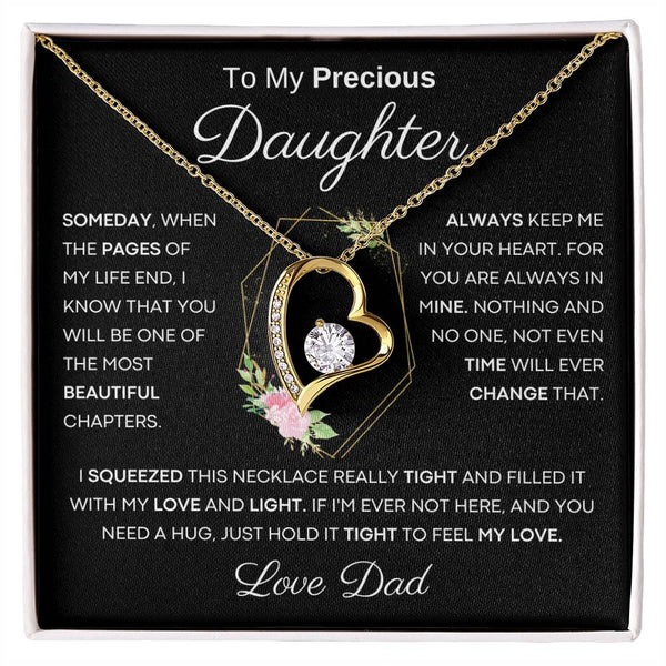 [Only a few left] To My Precious Daughter from Dad -  You Will Be One Of The Most Beautiful Chapters